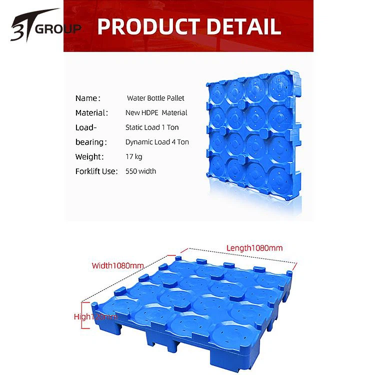 5 gallon water bottle storage pallet good quality