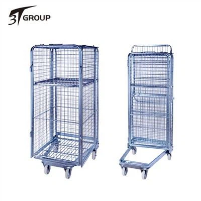 Nestable A Frame Security Roll Container