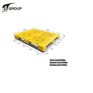 Heavy Duty Double Sides Plastic Pallet 1200*1000