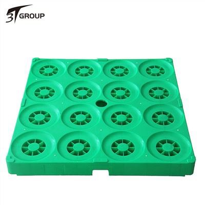 Single Faced Heavy Duty Plastic HDPE Water Bottles Pallet