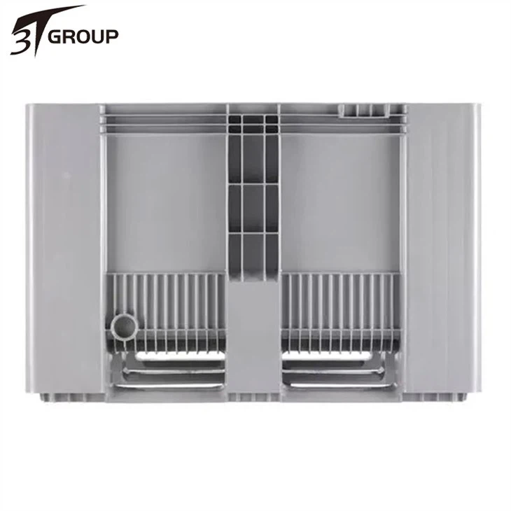China Plastic stackable bulk container