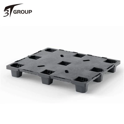4 Way Heavy Duty Single Faced Injection Molding Plastic Pallet